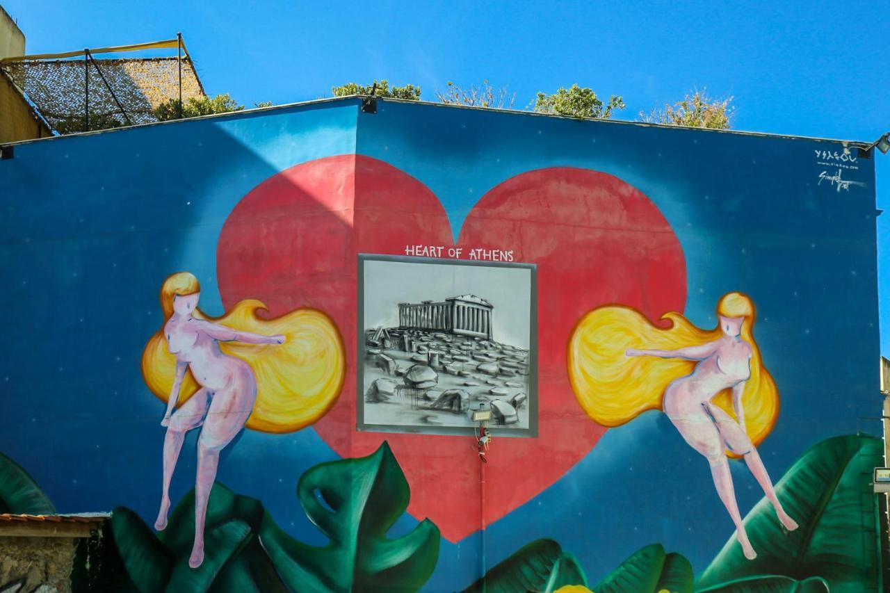 Heart Of Athens Apartment Ngoại thất bức ảnh